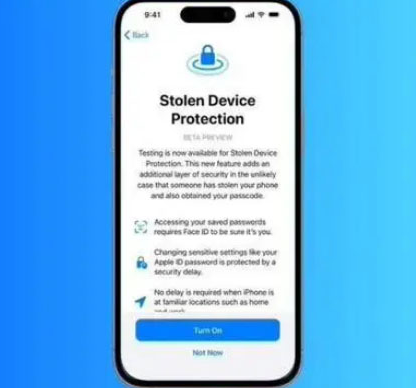 翁源苹果授权维修店分享被盗设备保护功能开启方法 