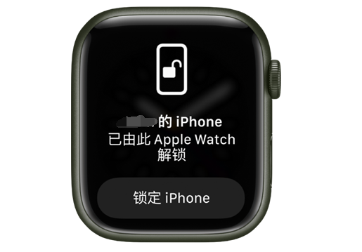 翁源苹果手机维修分享用 AppleWatch 解锁配备面容 ID 的 iPhone方法 